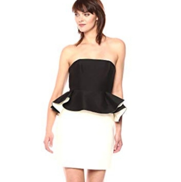 Halston Heritage Dresses & Skirts - Halston Heritage evening collection peplum dress